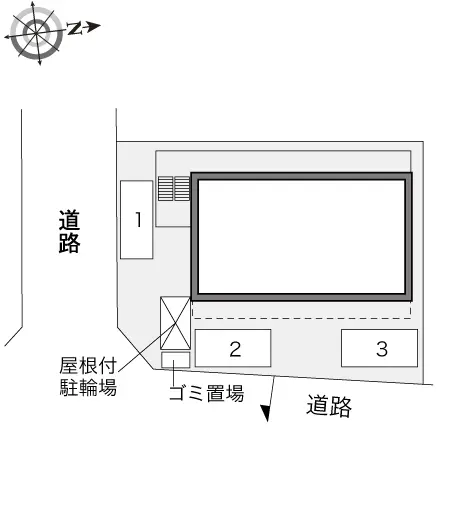 ★手数料０円★名古屋市中区正木１丁目　月極駐車場（LP）